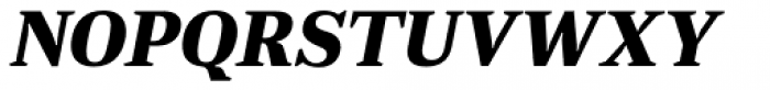 JT Douro Serif Black Italic Font UPPERCASE