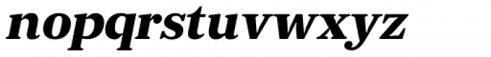 JT Douro Serif Black Italic Font LOWERCASE