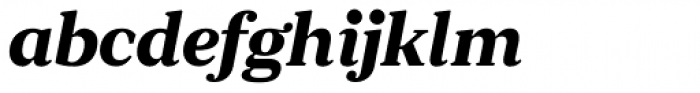 JT Douro Serif Bold Italic Font LOWERCASE