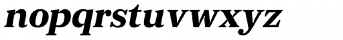 JT Douro Serif Bold Italic Font LOWERCASE