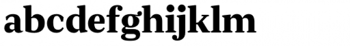 JT Douro Serif Bold Font LOWERCASE