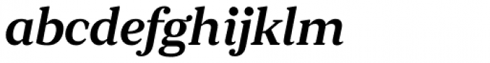 JT Douro Serif Light Italic Font LOWERCASE