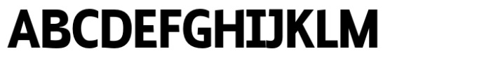 JT Mekito Black Semi Condensed Font UPPERCASE