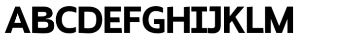 JT Mekito Black Semi Expanded Font UPPERCASE