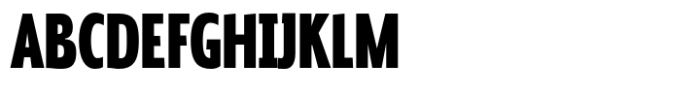 JT Mekito Black Ultra Condensed Font UPPERCASE