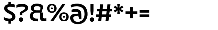 JT Mekito Bold Semi Expanded Font OTHER CHARS
