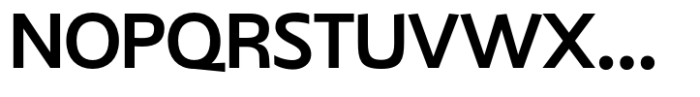 JT Mekito Bold Semi Expanded Font UPPERCASE