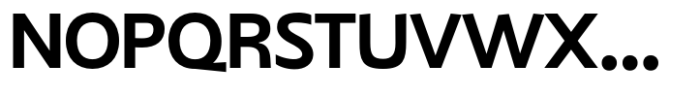 JT Mekito Extra Bold Semi Expanded Font UPPERCASE