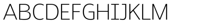 JT Mekito Extra Light Font UPPERCASE