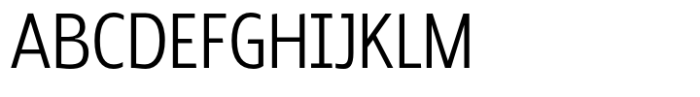 JT Mekito Light Condensed Font UPPERCASE