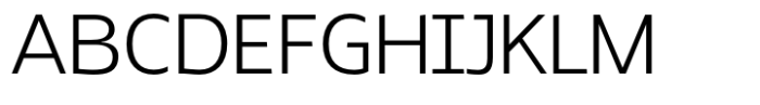 JT Mekito Light Semi Expanded Font UPPERCASE