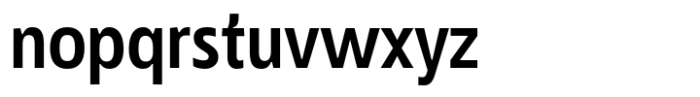 JT Mekito Semi Bold Condensed Font LOWERCASE