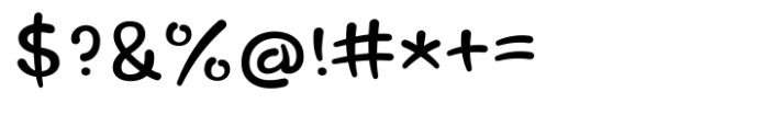 JTT Uyugeopum Font OTHER CHARS