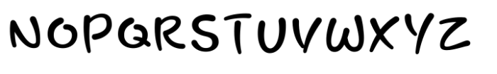 JTT Uyugeopum Font UPPERCASE