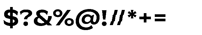 Jt Barnez Semi Bold Font OTHER CHARS