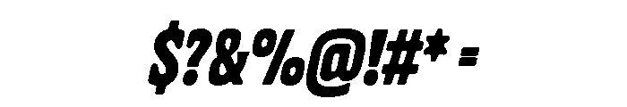 JTComet Italic Font OTHER CHARS
