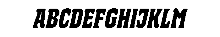 JTComet Italic Font UPPERCASE