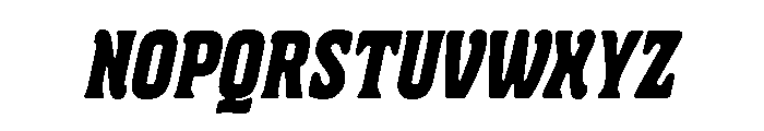 JTComet Italic Font UPPERCASE