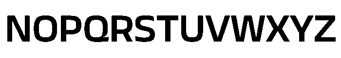 JTCyraxSans Semibold Font UPPERCASE