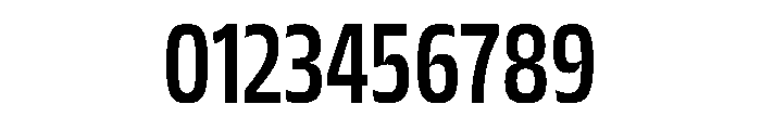 JTCyraxSansCondensed Semibold Font OTHER CHARS