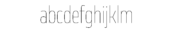 JTCyraxSansCondensed Thin FONT