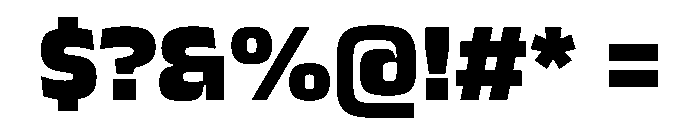 JTCyraxSlab Black Font OTHER CHARS
