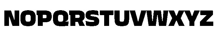 JTCyraxSlab Black Font UPPERCASE