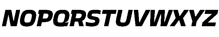 JTCyraxSlab BoldItalic Font UPPERCASE