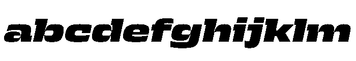 JTCyraxSlab ExtendedBlackItalic Instance FONT
