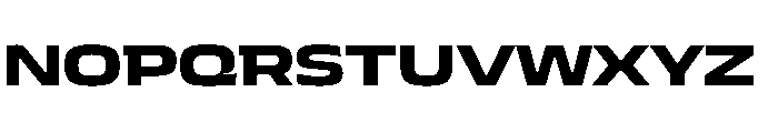 JTCyraxSlab ExtendedBold Instance Font UPPERCASE