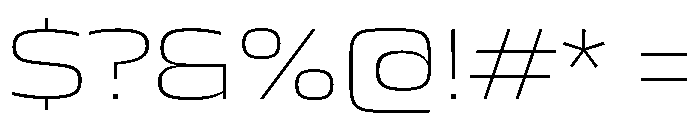 JTCyraxSlab ExtendedExtralight Instance Font OTHER CHARS