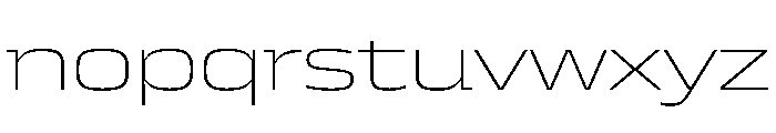 JTCyraxSlab ExtendedExtralight Instance Font LOWERCASE