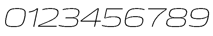 JTCyraxSlab ExtendedExtralightItalic Instance Font OTHER CHARS