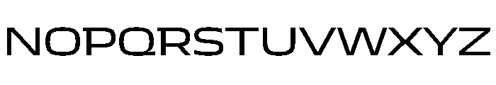 JTCyraxSlab ExtendedRegular Instance Font UPPERCASE