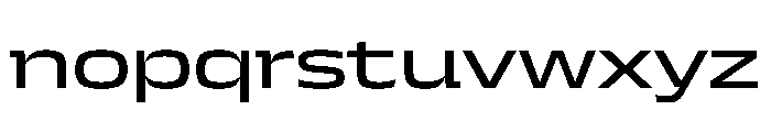 JTCyraxSlab ExtendedRegular Instance Font LOWERCASE