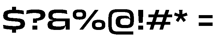 JTCyraxSlab ExtendedSemibold Instance Font OTHER CHARS