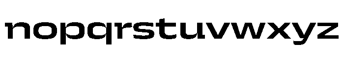JTCyraxSlab ExtendedSemibold Instance Font LOWERCASE