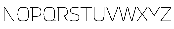 JTCyraxSlab Extralight Font UPPERCASE