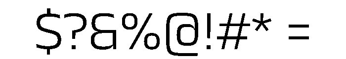 JTCyraxSlab Light Font OTHER CHARS