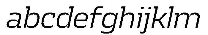 JTCyraxSlab LightItalic FONT
