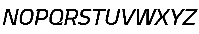 JTCyraxSlab RegularItalic Font UPPERCASE
