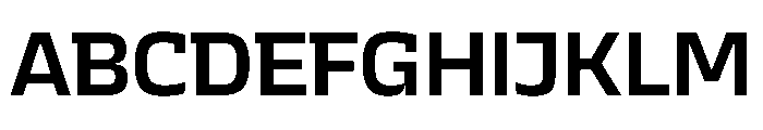 JTCyraxSlab Semibold Font UPPERCASE