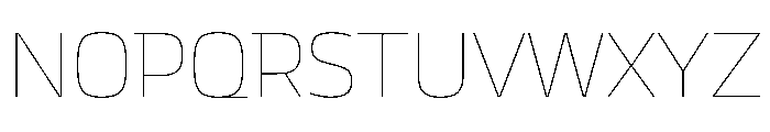 JTCyraxSlab Thin Font UPPERCASE