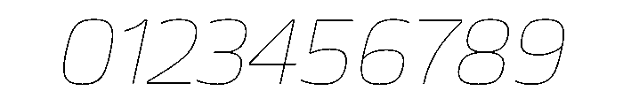 JTCyraxSlab ThinItalic Font OTHER CHARS