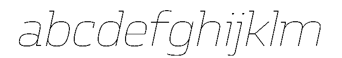 JTCyraxSlab ThinItalic FONT