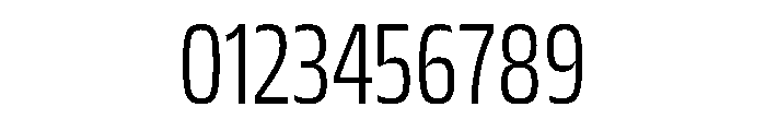 JTCyraxSlabCondensed Light Font OTHER CHARS