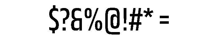 JTCyraxSlabCondensed Regular Font OTHER CHARS