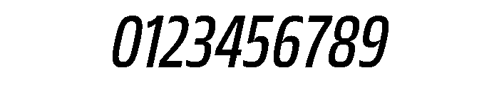 JTCyraxSlabCondensed RegularItalic Font OTHER CHARS