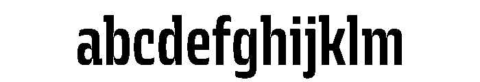 JTCyraxSlabCondensed Semibold FONT