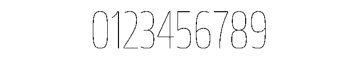 JTCyraxSlabCondensed Thin Font OTHER CHARS